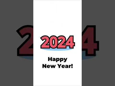 Happy New Year 2024!  #shorts