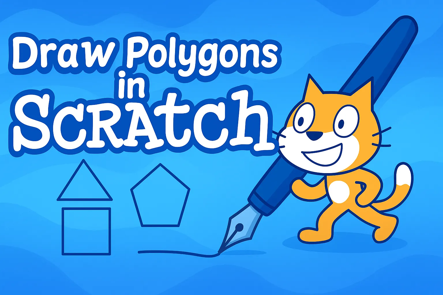 How to Draw Polygons in Scratch