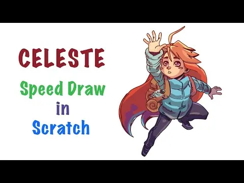 Vector Art in Scratch - Celeste Speed Draw