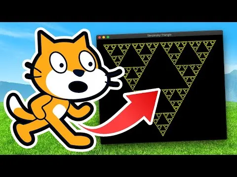 Triangle Fractal in Scratch