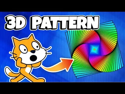 COOL 3D Pattern Effect  Scratch Tutorial