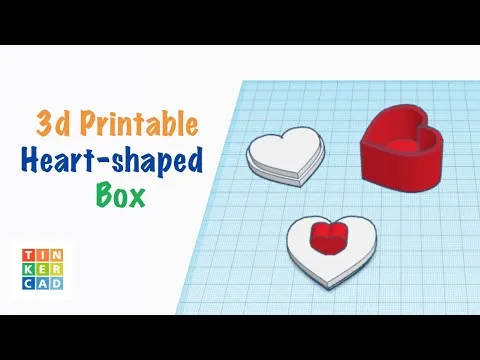 Heart-shaped Box ️ Tinkercad